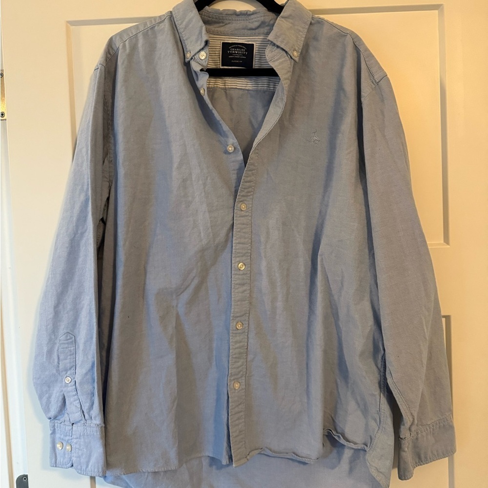 Charles Tyrwitt button down shirt sz l